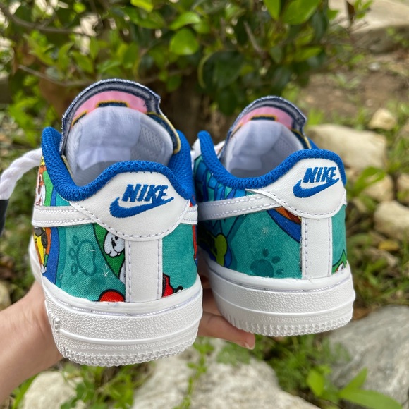 Paw patrol kids Air Force 1 shoes - Picture 4 of 8
